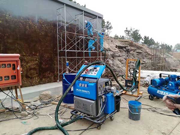 JNJX-H5600(T)型號文化墻防腐、防水聚脲噴涂施工