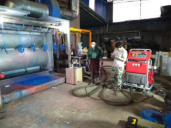 JNJX-H5600(T)機械防腐耐磨聚脲噴涂機設備案例